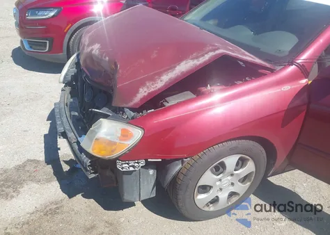 2007 Kia Spectra Ex z USA, uszkodzony, nr VIN KNAFE121275421543